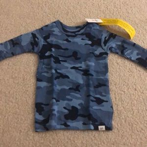 Gap toddler organic cotton camo print pajamas boys 3T